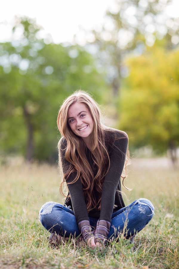 Littleton high school senior portrait photographer in Colorado school graduate girl soccer player