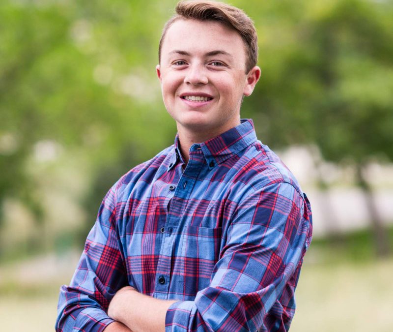 Jacob’s high school senior portrait session at Fly’N B Park in Highlands Ranch by Littleton photographer