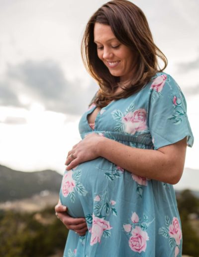 Littleton family photographer maternity pregnancy pregnant Colorado photography Mt. Falcon park Morrison foothills baby bump