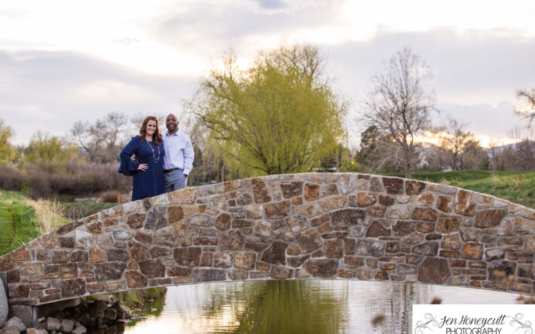 Wendy + Jason’s engagement session at the Lakewood Country Club by Littleton photographer