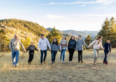 Littleton family photographer Mt. Falcon park Colorado kids teens married light nature photography sunset adoption adopted boys girls siblings sisters brothers