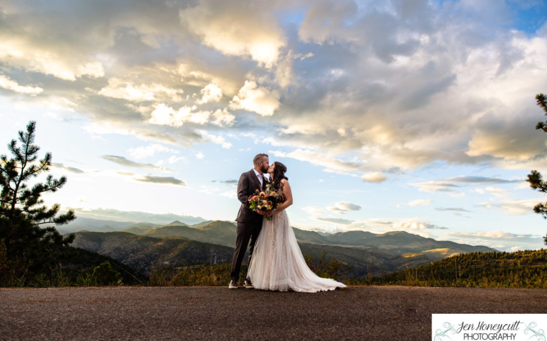 Patrick and Alyssa’s wedding at Chief Hosa Lodge in Evergreen by Littleton photographer