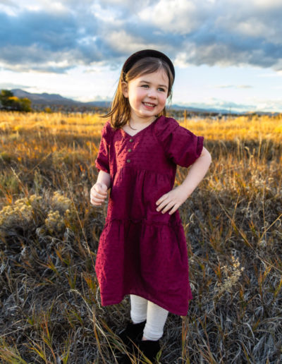 Littleton family photographer mini photo session park Colorado foothills brother sister siblings photography sunset fall cute kids