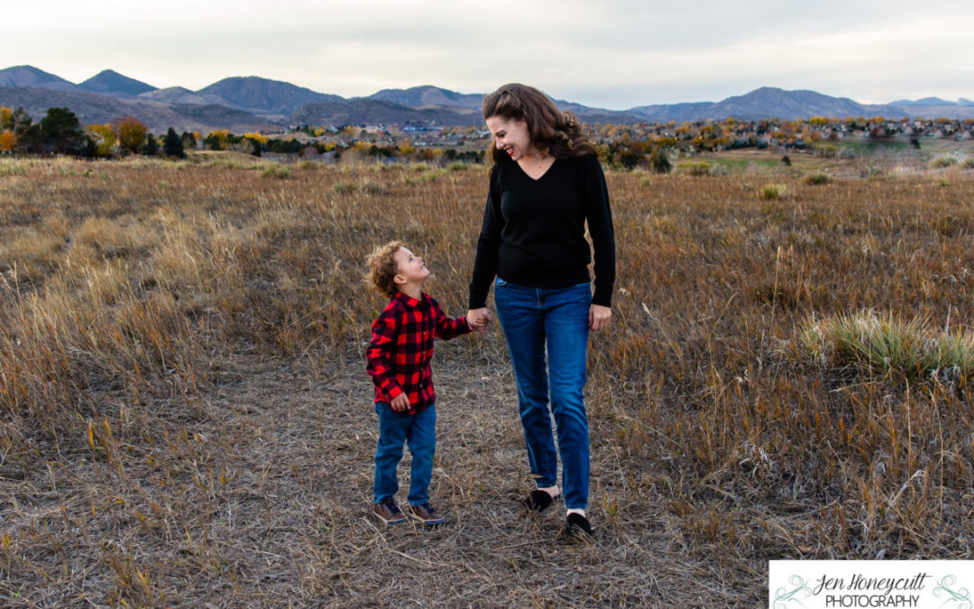 The {B} family mini photo session by Littleton photographer