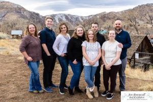 Littleton family photographer Clear Creek history park Golden Colorado kids siblings sunset photo session brothers sisters winter